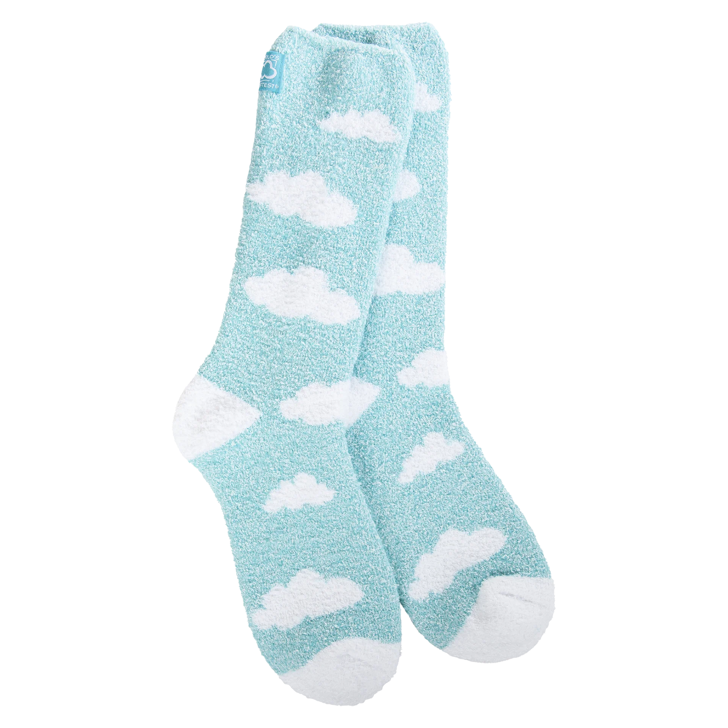 Load image into Gallery viewer, Worlds Softest Socks - Turqouise Cozy Cloud Crew
