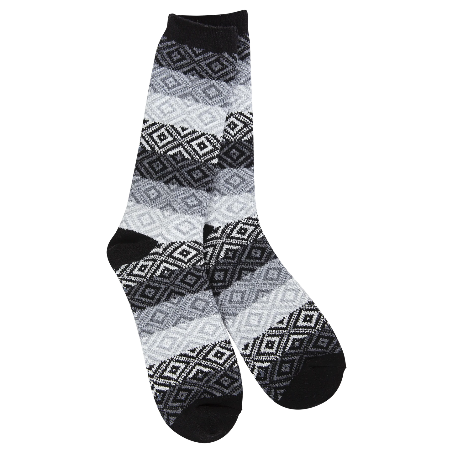 World's Softest Socks - Black Multi