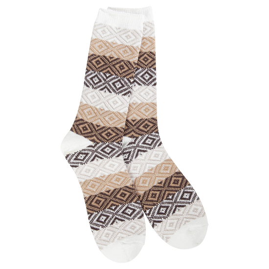 World's Softest Socks - Chocolate Multi