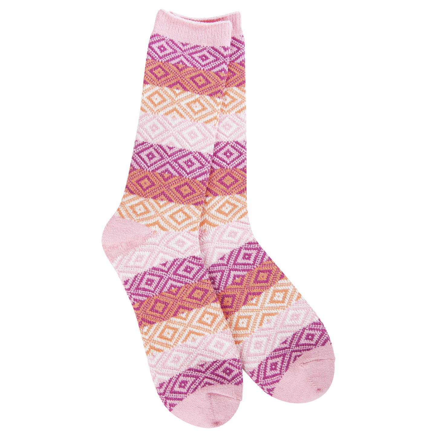 World's Softest Socks - Pink Multi