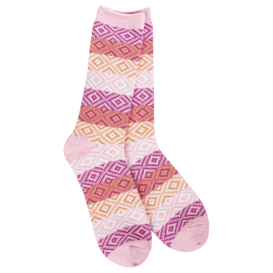 World's Softest Socks - Pink Multi