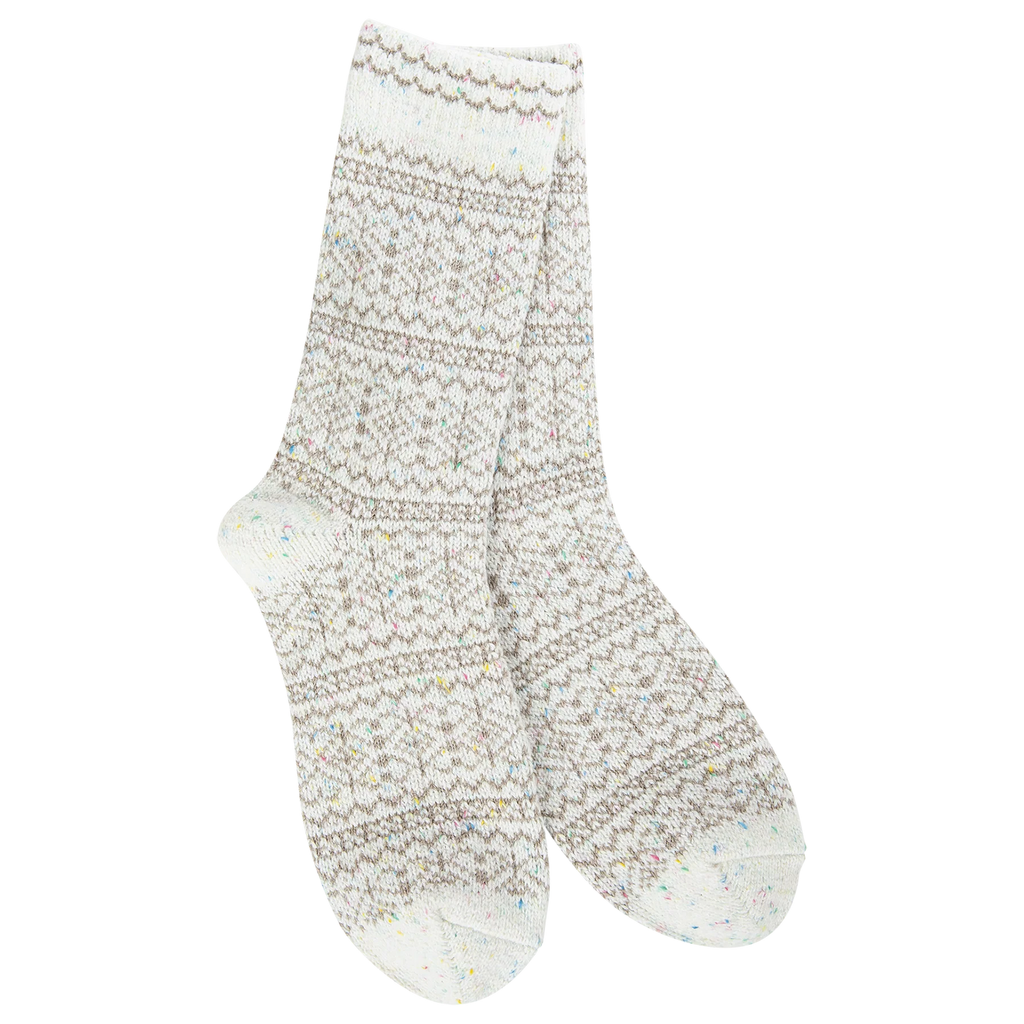 World's Softest Socks - Holiday Confetti Crew - Holiday Confetti