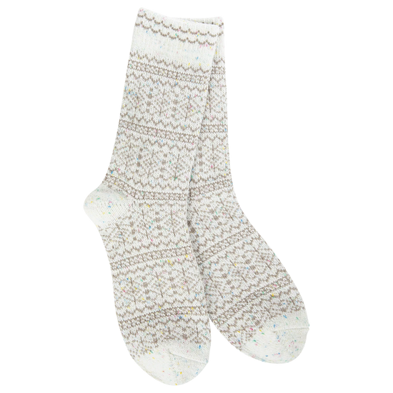 World's Softest Socks - Holiday Confetti Crew - Holiday Confetti