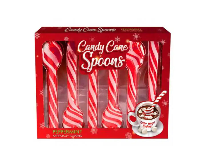 Candy Cane Peppermint Spoons