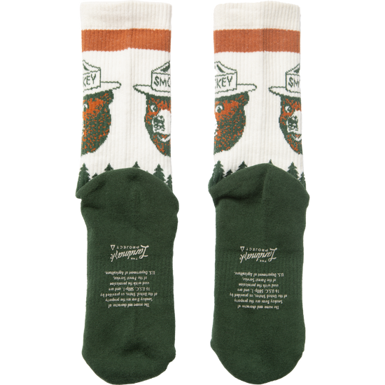 Prevent Wildfires Sock: S/M / Spruce