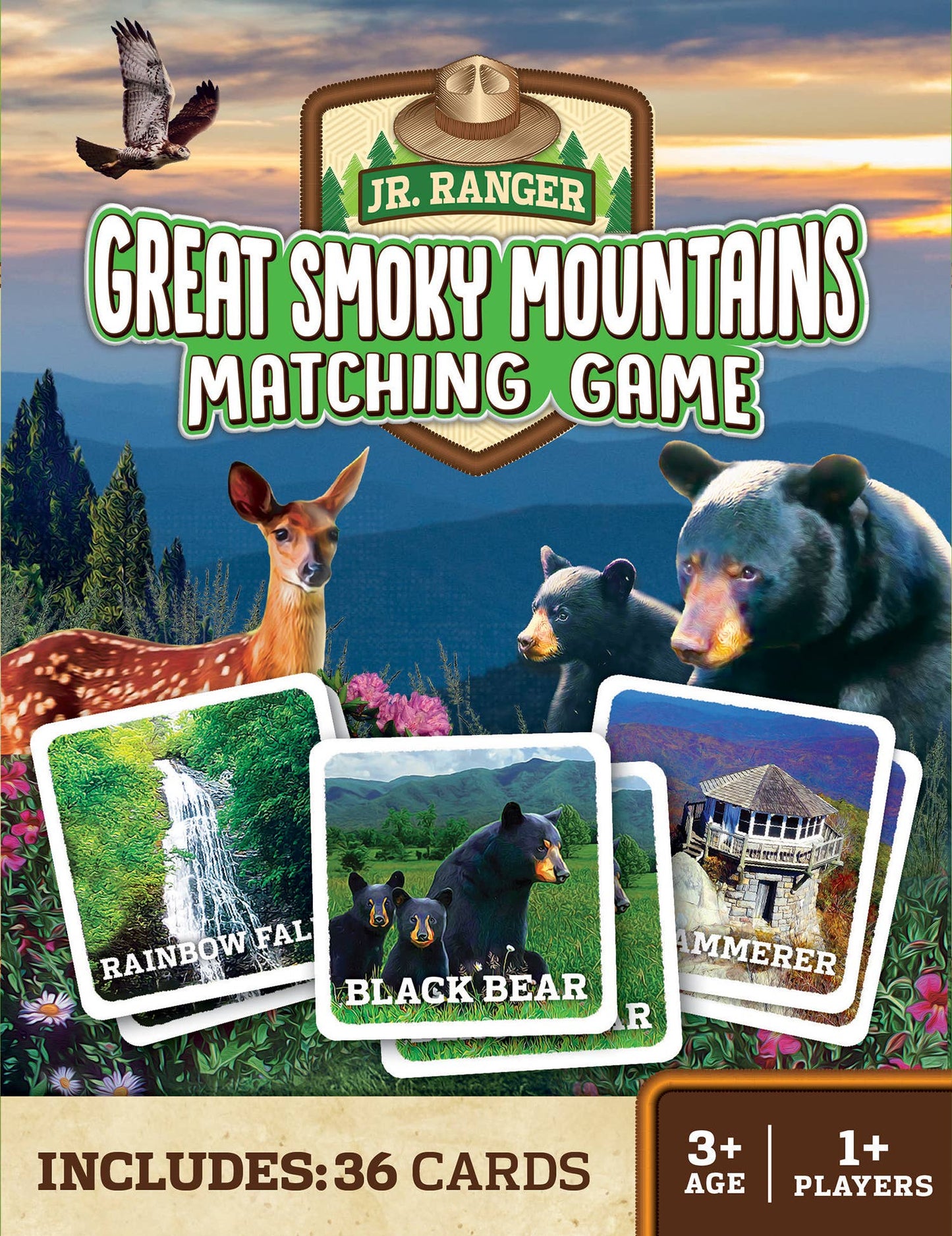 Jr. Ranger - Great Smoky Mountains Matching Game – TownsendMercantileCo