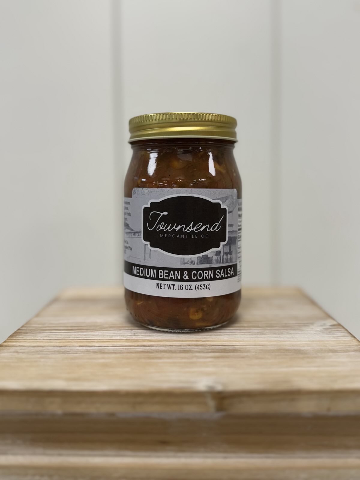 Townsend Mercantile Co. -    Black Bean & Corn Salsa -Medium