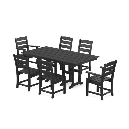 Lakeside 7-Piece Farmhouse Dining Set