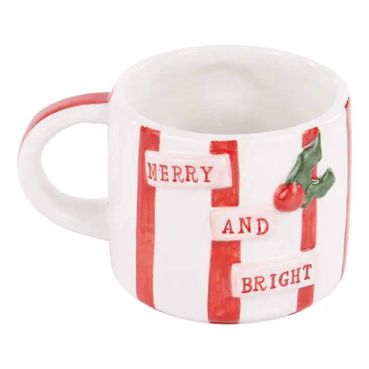 Merry & Bright Wreath Mug