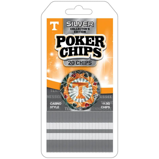 Tennessee Poker Chips 20 pc