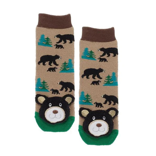 Black Bear & Cub Socks
