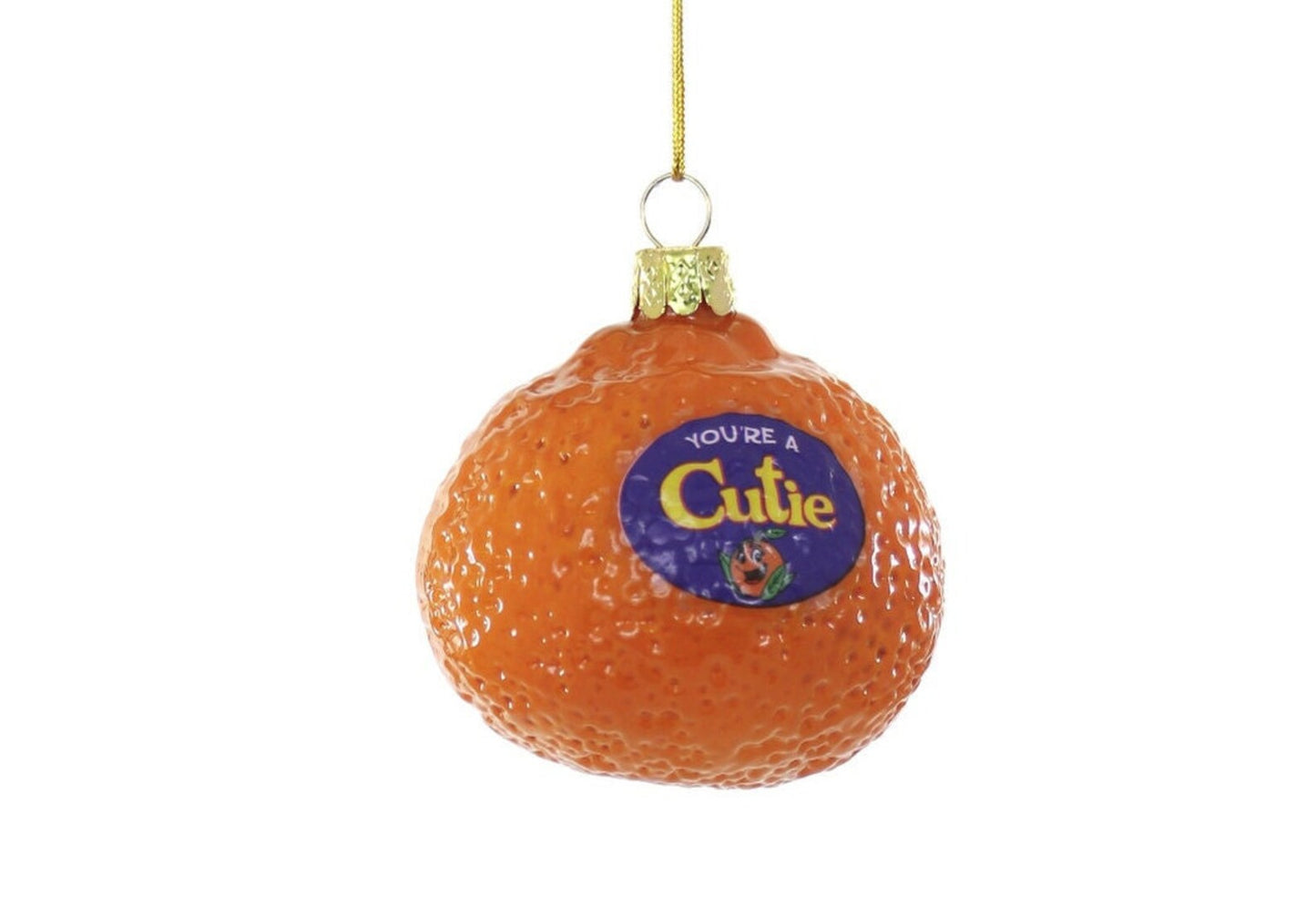 You're A Cutie Glass Ornament