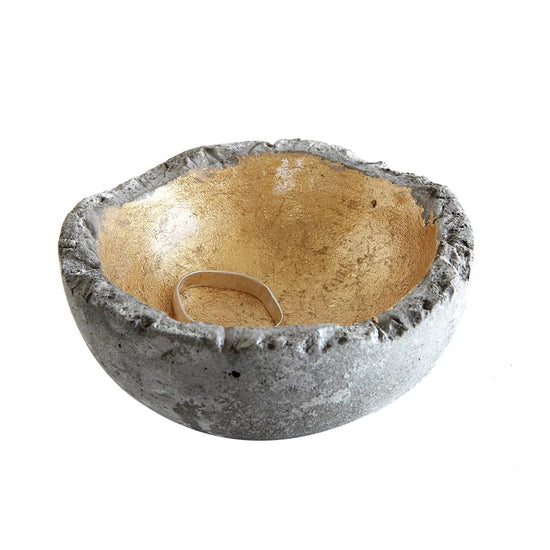 Round Decorative Cement Bowl
