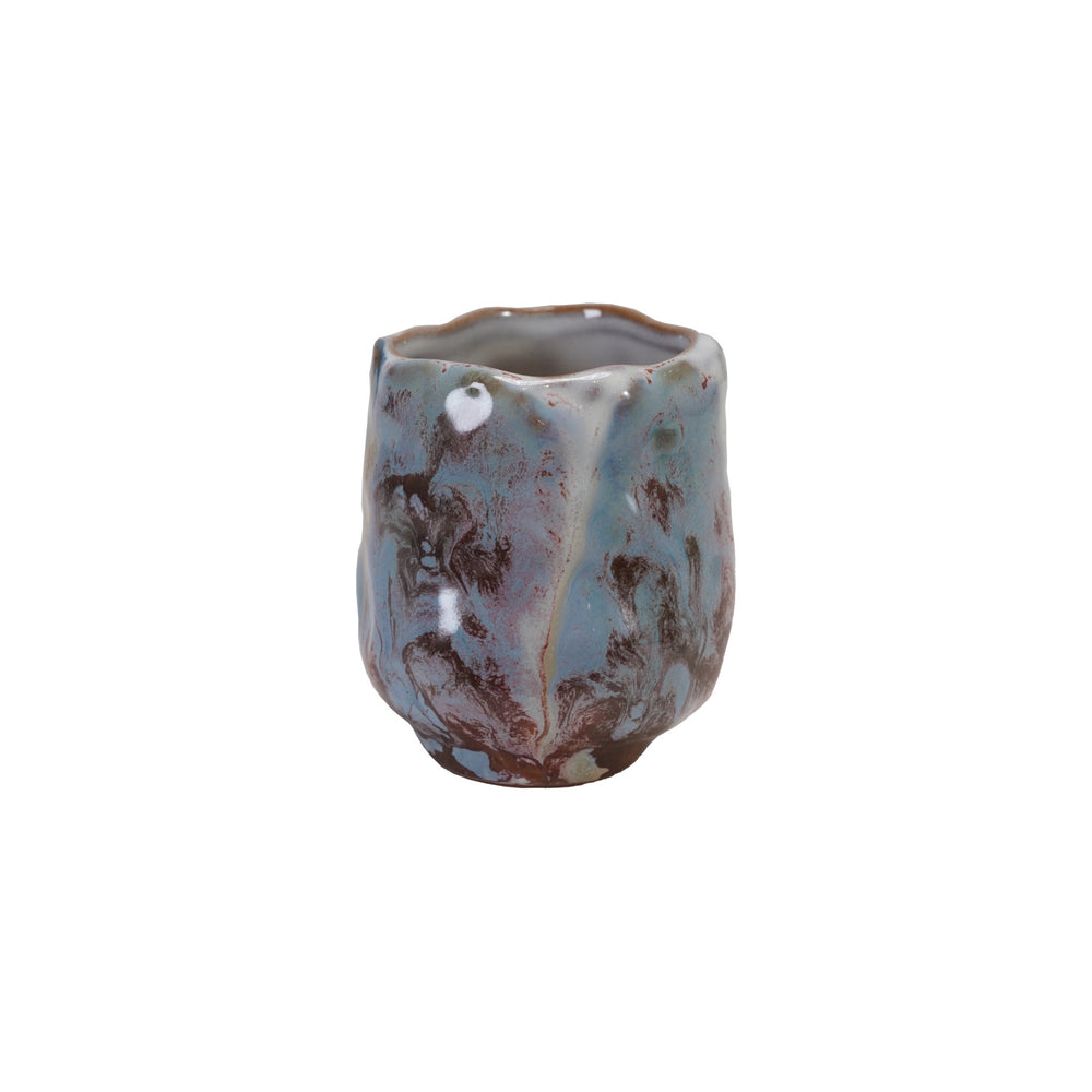 
                  
                    Stoneware Toothpick Holder, Reactive Glaze (Each One Will Vary)
                  
                