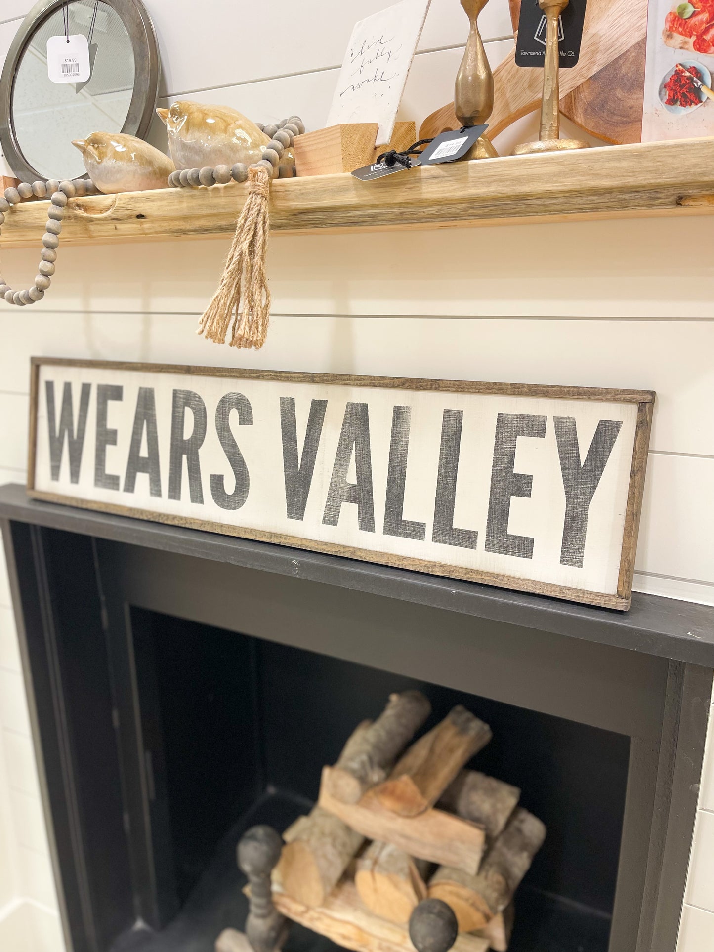 Wears Valley 33x8 Wood Sign