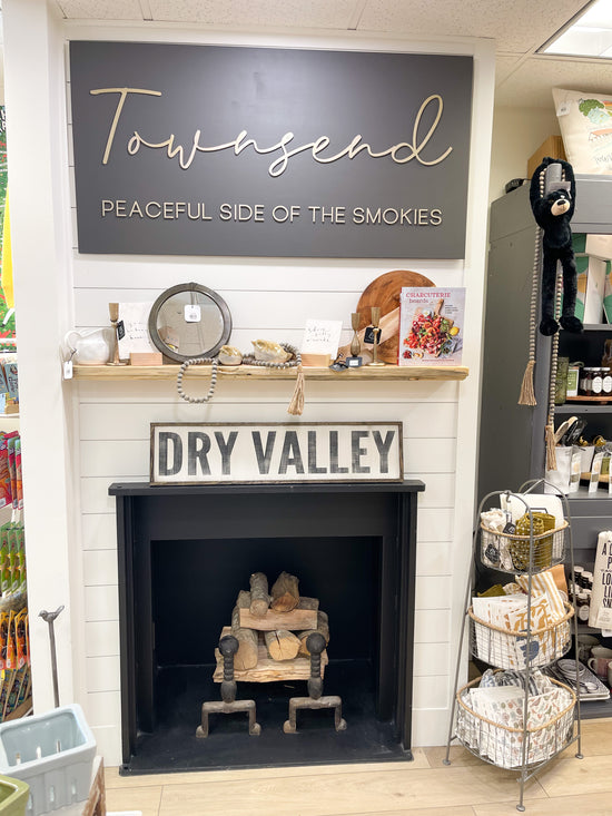 Dry Valley 33x8 Wood Sign