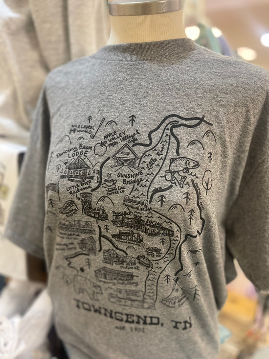 Townsend Map T-Shirts