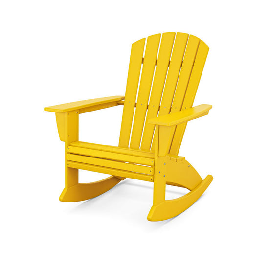 Nautical Curveback Adirondack Rocking Chair