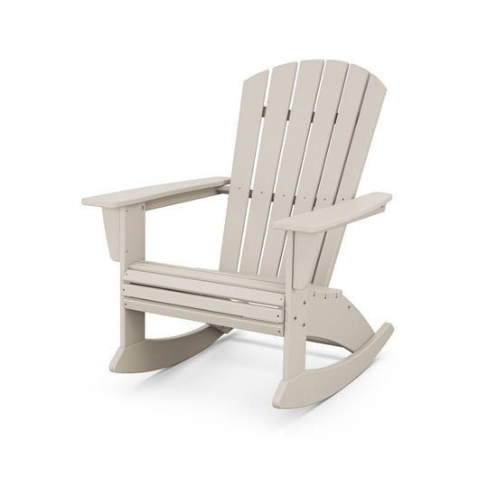 Nautical Curveback Adirondack Rocking Chair