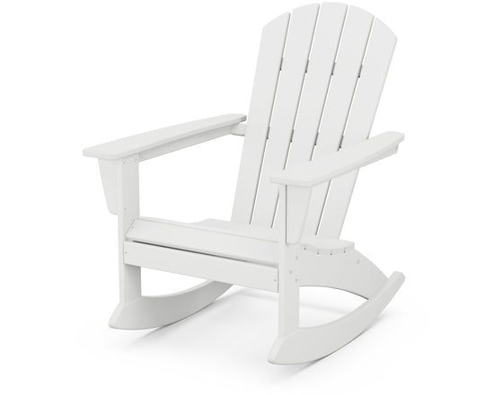 Nautical Adirondack Rocking Chair