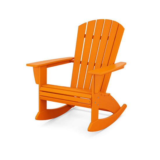 Nautical Curveback Adirondack Rocking Chair