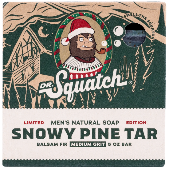 Dr. Squatch Snowy Pine Tar, 5 oz