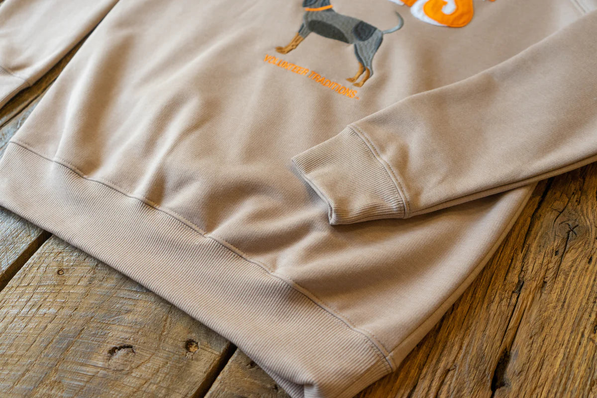 Bluetick Vols Applique Crewnecks