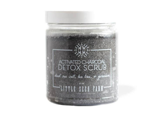Load image into Gallery viewer, Activated Charcoal Detox Salt Scrub
