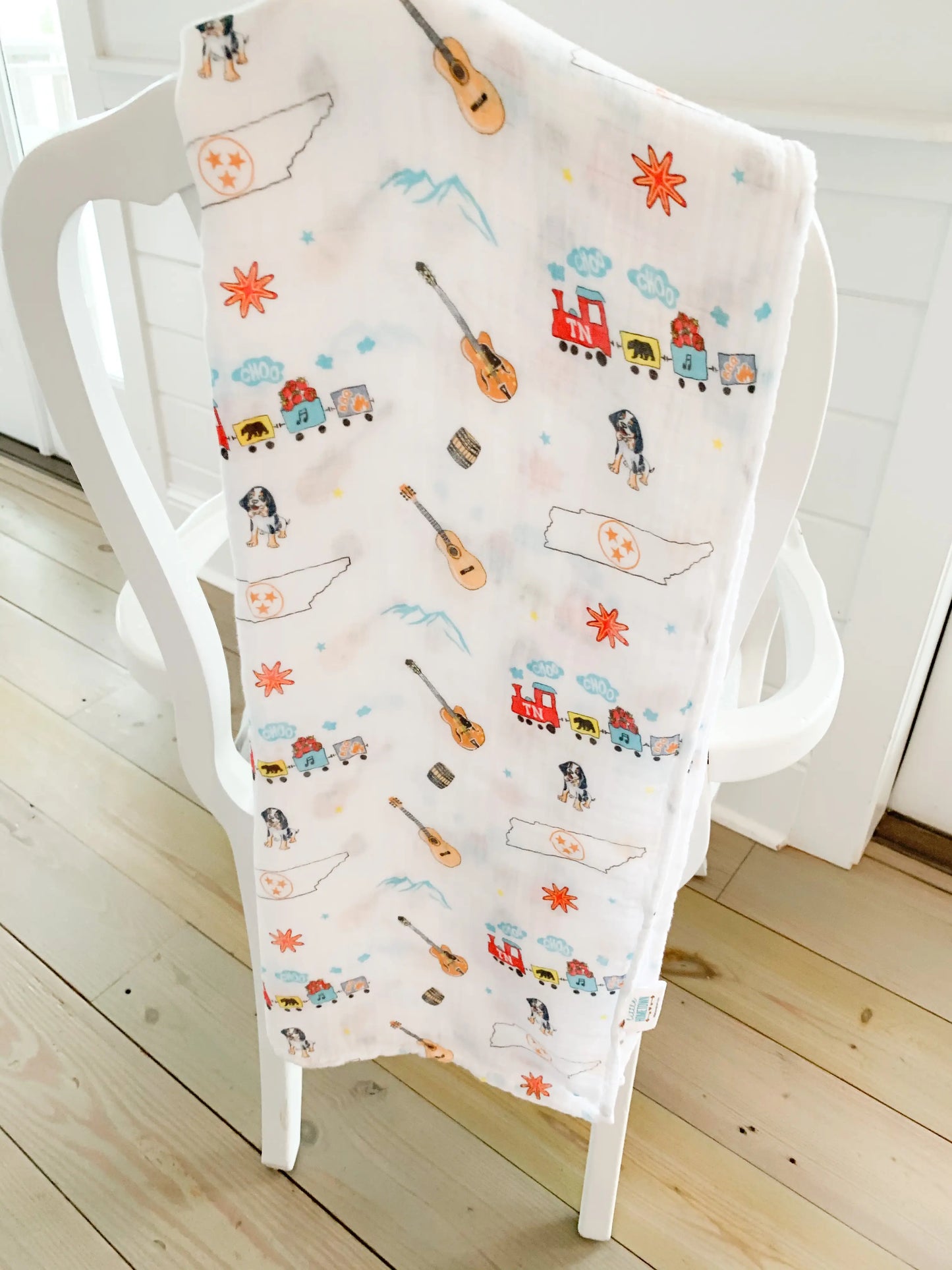 Tennessee Baby Swaddle Blanket