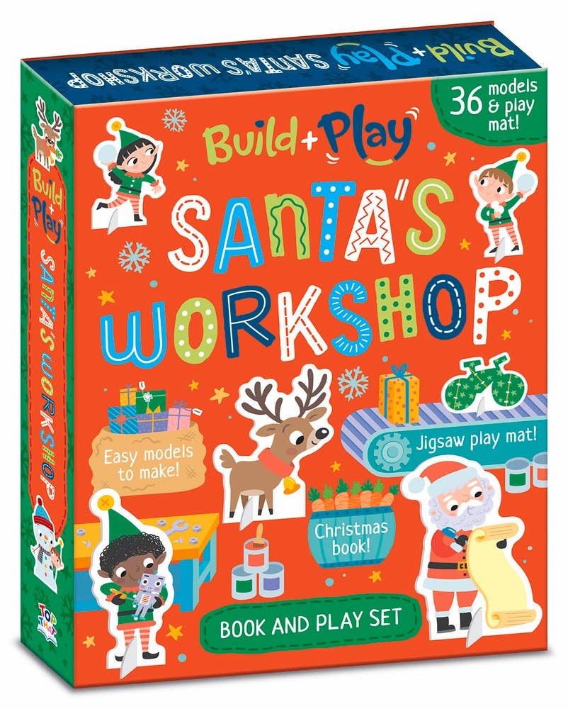 Build and Play Santa's Workshop: Paperback & Kit / 32