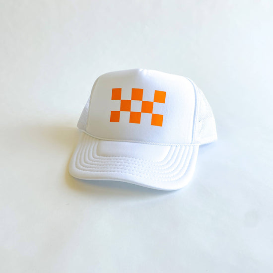 UT VOLS Orange Checkerboard Trucker Hat