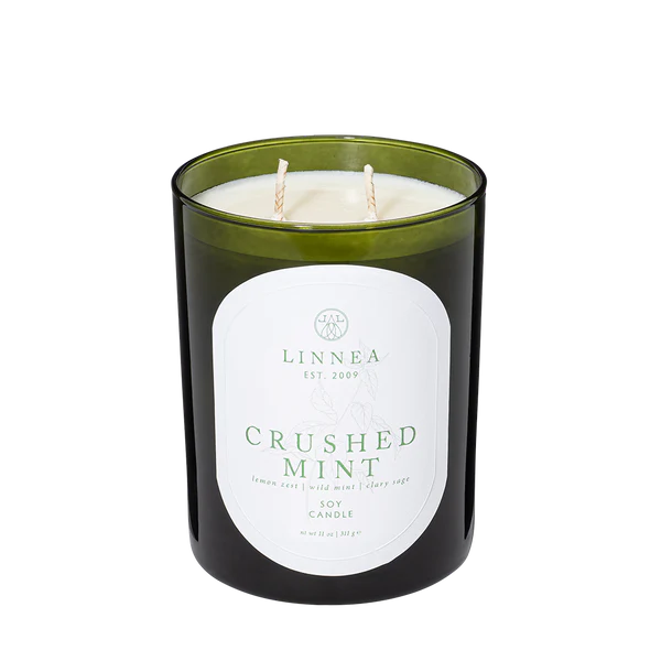 Linnea - Crushed Mint two-wick candle