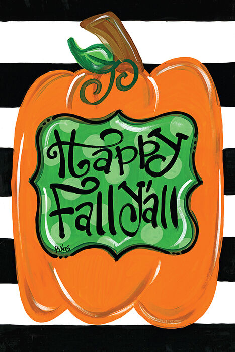 Happy Fall Pumpkin Garden Flag