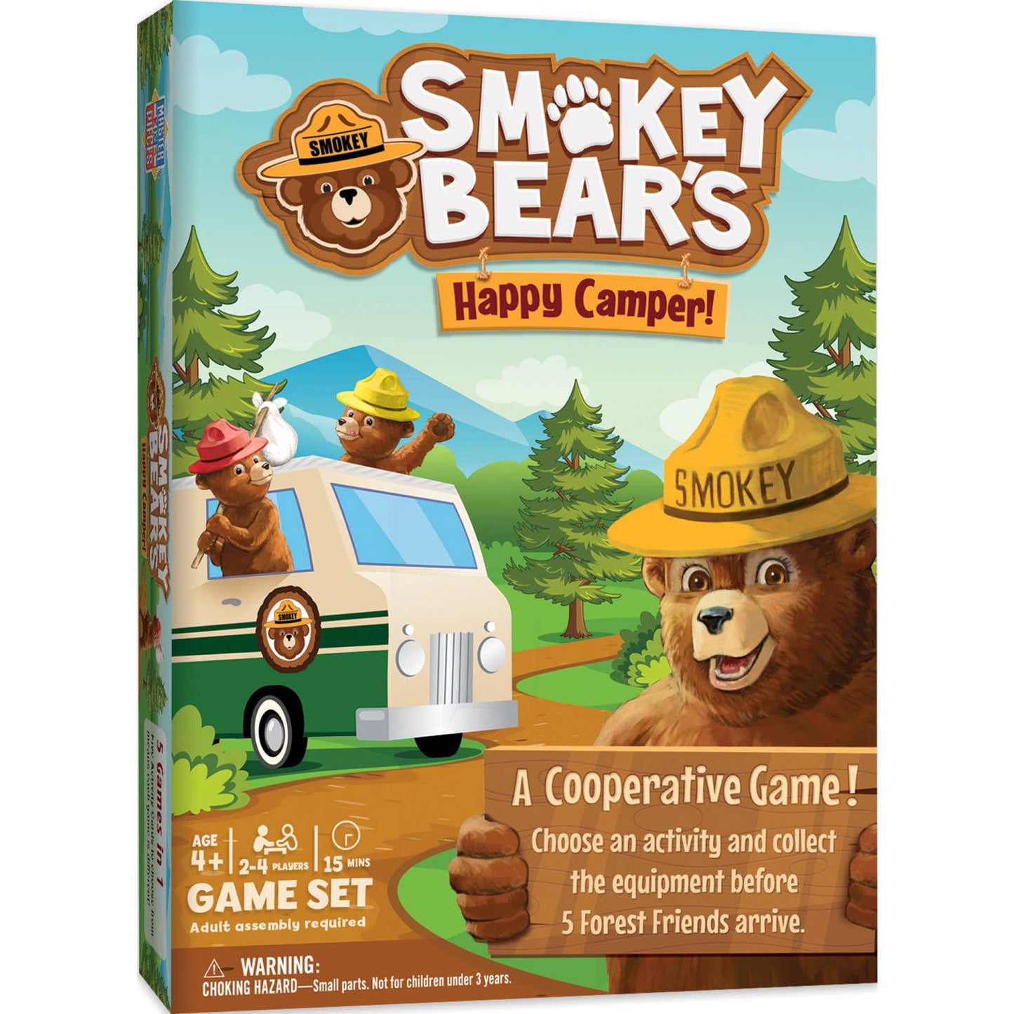 Load image into Gallery viewer, Smokey Bear - Happy Camper Cooperative Game

