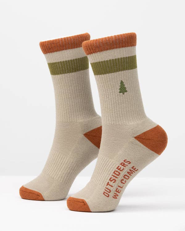 Out-of-Doors Club Sock: L/XL / Antler