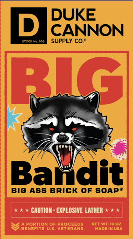 Load image into Gallery viewer, Big Bandit Bar Soap
