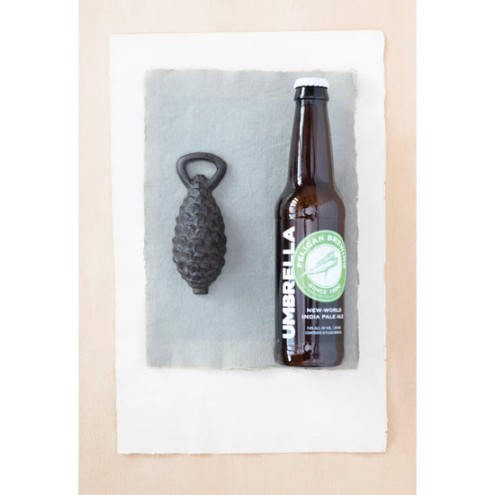 Load image into Gallery viewer, Cast Iron Pinecone Bottle Opener
